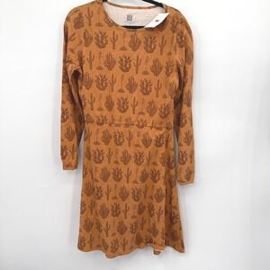 Winter Water Factory Dress Women S Organic Cotton Cactus Western Southwest Boho